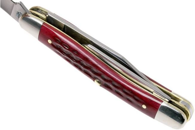 Case Medium Stockman Pocket Worn Old Red Bone, 00786, 6318 SS Pocket Knife 9 Case Medium Stockman Pocket Worn Old Red Bone, 00786, 6318 SS Pocket Knife - Image 9