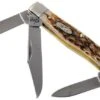 Case Stockman Amber Jigged Bone, 00079, 63032 CV Pocket Knife