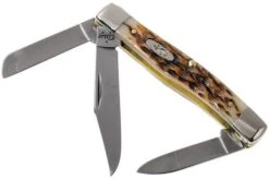 Case Stockman Amber Jigged Bone, 00079, 63032 CV Pocket Knife