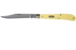 Case Slimline Trapper Yellow Synthetic, 80031, 31048 SS Pocket Knife