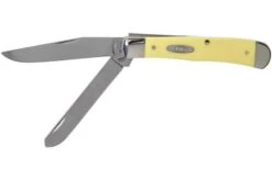 Case Trapper Yellow Synthetic, 80161, 6254 SS Pocket Knife