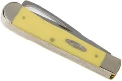 Case Equestrian Yellow Synthetic, 80163, 3254HP SS Pocket Knife -Case Knives Sales CE80163 04 case