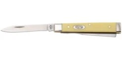 Case Baby Doc Smooth Yellow Synthetic, 81087, 3282SP SS Pocket Knife